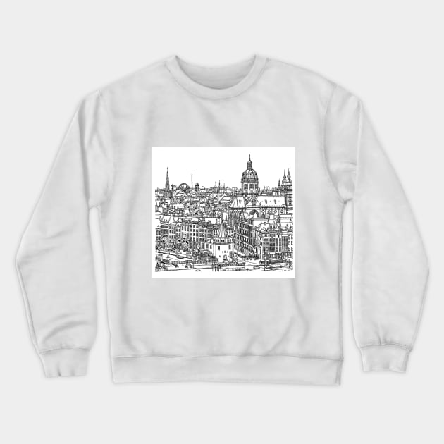Amsterdam Crewneck Sweatshirt by valery in the gallery